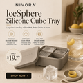 NIVORA™ IceSphere Large Silicone Cube Tray