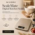 NIVORA™ ScaleMate Precision Digital Kitchen Scale