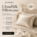 NIVORA™ CloudSilk Premium Pillowcase